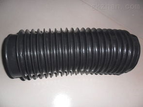 內(nèi)襯鋼絲圈耐腐蝕伸縮活塞桿防護罩持久耐用